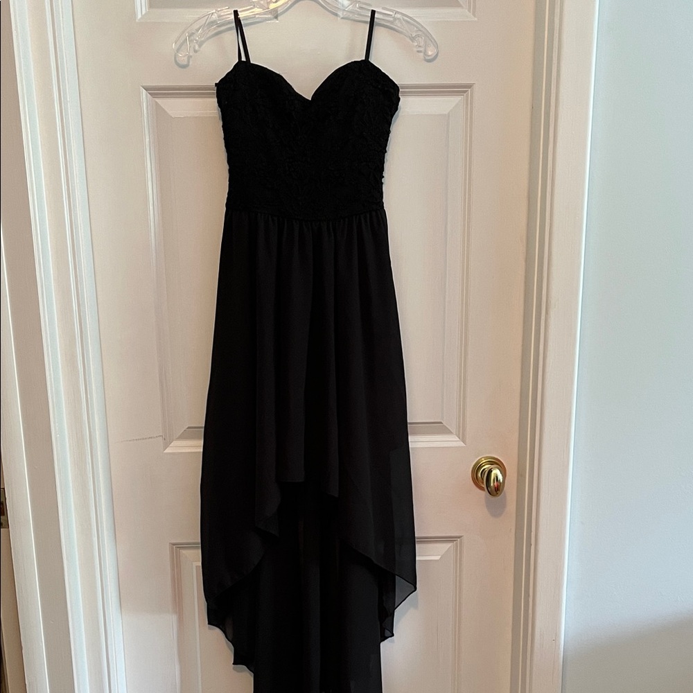 Deb Black High Low Dress